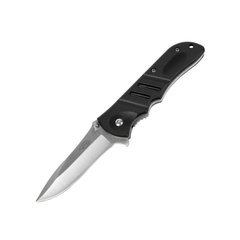 Нож Ganzo G614, Черный, Нож, Складной, Гладкая