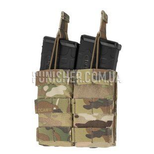 Магазинний підсумок Emerson Modular Open Top Double Mag Pouch під 5.56, Multicam, 2, Molle, AR15/М4, M16, HK416, Для плитоноски, .223, 5.56, Cordura 500D