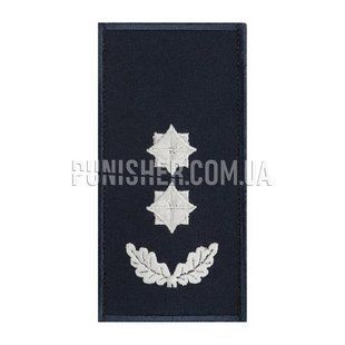 Погон на липучке ДСНС Подполковник, Navy Blue, ГСЧС, Подполковник