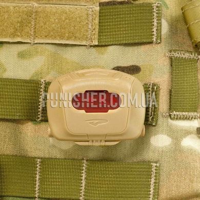 Налобный фонарь Princeton Tec Quad Tactical MPLS, Multicam, Налобный, Батарейка, Белый, 78