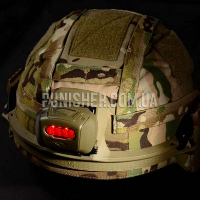 Налобный фонарь Princeton Tec Quad Tactical MPLS, Multicam, Налобный, Батарейка, Белый, 78