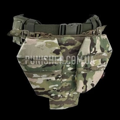 Модульный баллистический напашник ProfArmor Shamrock &ndash; 2 класс защиты ДСТУ, Multicam, Защита паха, 2, Dyneema(Дайнема)