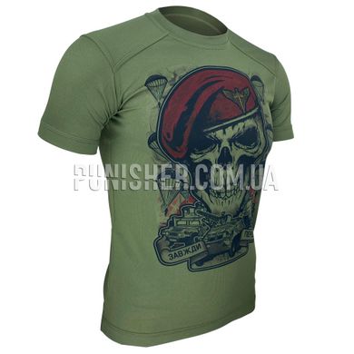 Kramatan Air Assault Forces "Always first" T-Shirt, Olive, X-Large