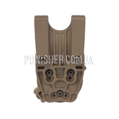 Blackhawk Jacket Belt Duty Holster w/Quick Disconnect (Used), Coyote Brown