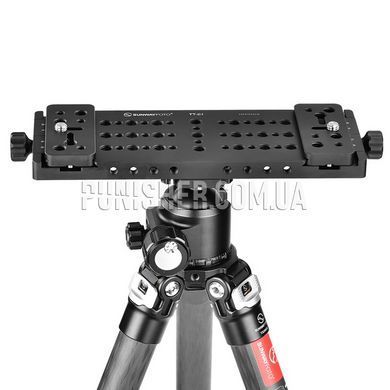 Багатофункціональна монтажна платформа Sunwayfoto TT-01 для штатива Arca-Swiss, Чорний, Аксесуари