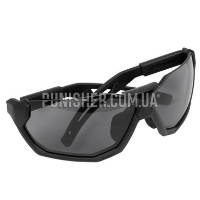 Revision SlingShot Sunglasses with Smoke Lens, Black, Smoky, Goggles