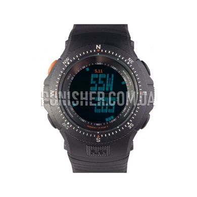 5.11 Tactical Field Ops Watch, Black, Alarm, Date, Day of the week, Year, Second time zone, Compass, Backlight, Timer, Chronograph, Tactical watch