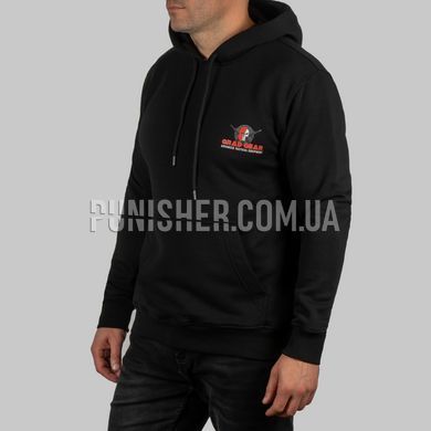Худи GRAD Regular fit Кот Пилот1, Черный, Small