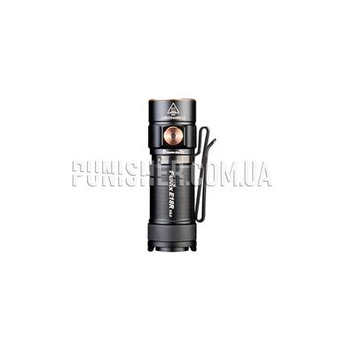 Fenix E18R V2.0 Flashlight, Black, Flashlight, Accumulator, 1200
