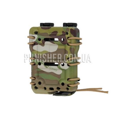 Магазинный подсумок FMA Scorpion Rifle Mag Carrier для 5.56, Multicam, 1, Molle, AR15/М4, M16, Для плитоноски, .223, 5.56, Нейлон