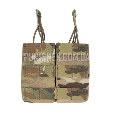 Emerson Modular Open Top Double Mag Pouch for 5.56, Multicam, 2, Molle, AR15, M4, M16, HK416, For plate carrier, .223, 5.56, Cordura 500D