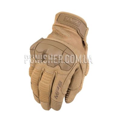 Mechanix M-Pact 3 Coyote Gloves, Coyote Brown, Medium