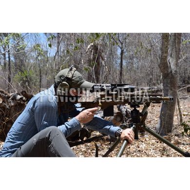 Shadow Tech HOG Saddle MOD-7 Precision Rifle Rest, Olive Drab, Clamp