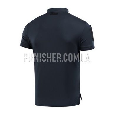 M-Tac Elite Tactical Coolmax Dark Navy Blue Polo shirt, Navy Blue, Large
