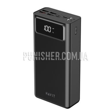 Повербанк Havit HV-PB56 40000 mAh QC+PD, Черный