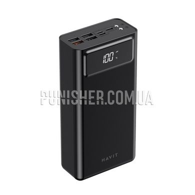 Havit HV-PB56 40000 mAh Powerbank QC+PD, Black