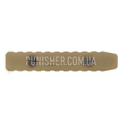 Планка Пикатинни КРУК на 10 слотов с креплением M-Lok, Coyote Tan, M-Lok, Планка Пикатинни