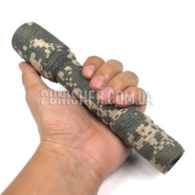 Self-adhesive 5cm camo tape for equipment elements, Marpat Woodland, Camouflage wrap