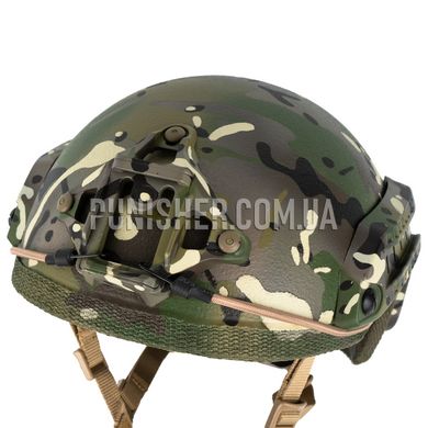 British Army Kevlar MK 7 Helmet visualized for Ops-Core, Multicam, Medium