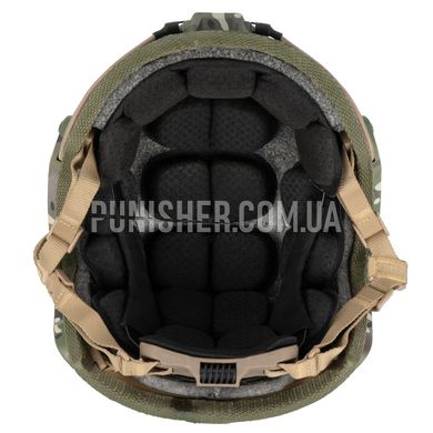 Шлем British Army Kevlar MK 7 визуализированный под Ops-Core, Multicam, Medium