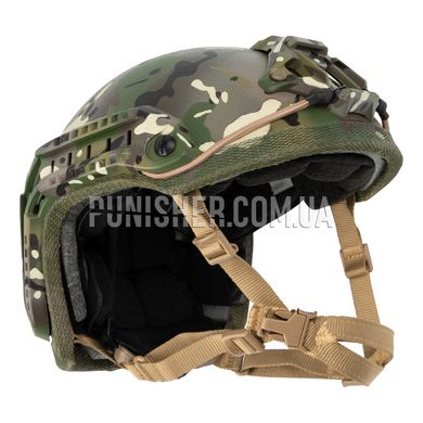 British Army Kevlar MK 7 Helmet visualized for Ops-Core, Multicam, Medium