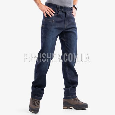 Тактичні джинси Helikon-Tex Greyman Tactical Jeans Slim Denim Mid, Navy Blue, Small Regular