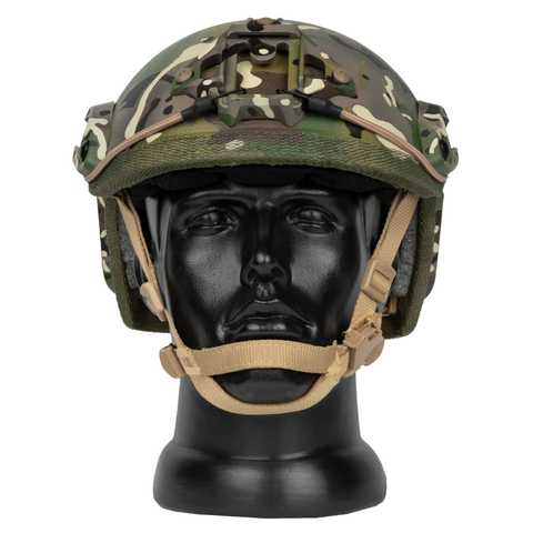 British Army Kevlar MK 7 Helmet visualized for Ops-Core Multicam