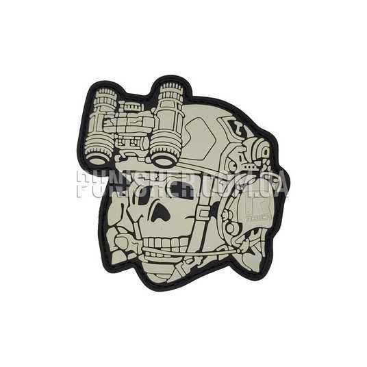 Нашивка R3ICH Totenkopf Gen1 + dtnvs Білий купити з доставкою по