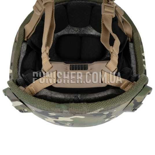 British Army Kevlar MK 7 Helmet visualized for Ops-Core Multicam