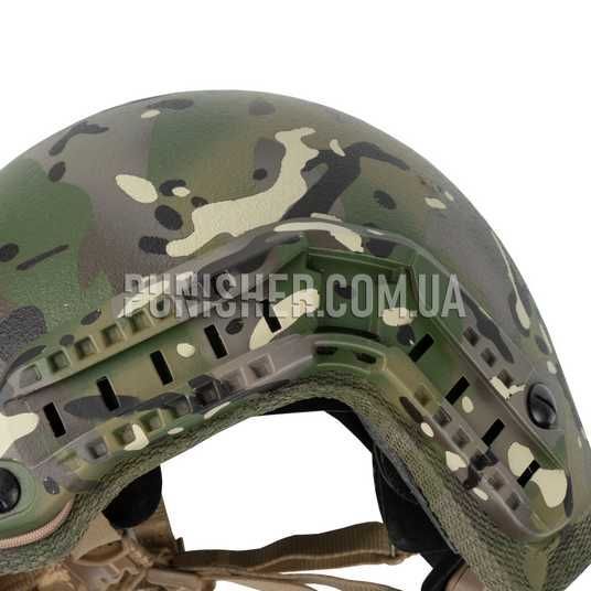 British Army Kevlar MK 7 Helmet visualized for Ops-Core Multicam