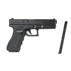 Пистолет Cyma Glock 17 CM030S MOSFET Electric Pistol, Черный, Glock, AEP, Нет
