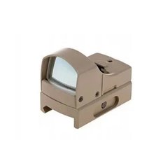 Theta Optics Micro Reflex Sight Replica, Tan, Collimator