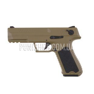 Пістолет тренувальний Glock 18 страйкбольний Cyma CM.127 AEP, Tan, Glock, AEP, Немає