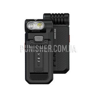 Фонарь ручной Fenix SW05R-RED LED, Черный, Ручный, USB, Белый, Красный
