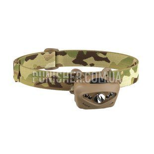 Налобный фонарь Princeton Tec Vizz Tactical MPLS 550 lumen, Multicam, Налобный, Нашлемный, Батарейка, Синий, Зеленый, Белый, Инфракрасный, Красный