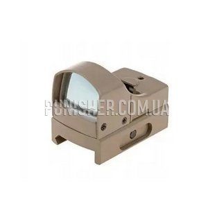 Theta Optics Micro Reflex Sight Replica, Tan, Collimator