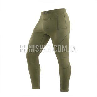 M-Tac Compression Thermal Leggings Ranger Green/Dark Grey, Olive Drab, Small
