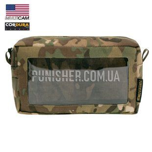 Универсальный подсумок Punisher Medium, прозрачный, Multicam