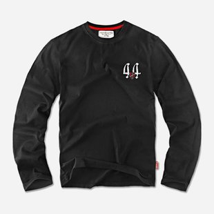 Dobermans Aggressive Division LS64BK Longsleeve, Black, Medium