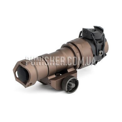 Збройовий ліхтар WADSN KIJI K1 із кріпленням Thorntail 6 (KeyMod & M-Lok), DE, Білий, Ліхтар