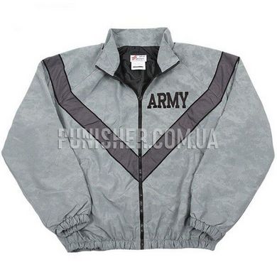 U.S. Army IPFU PT Reflective ACU Jacket, Grey, Medium Regular