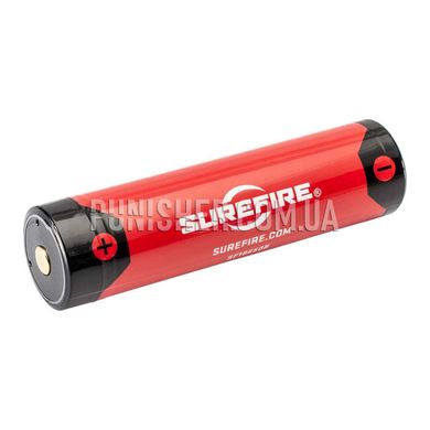 Surefire 18650 3500 mAh Li-ion Battery, Red, 18650
