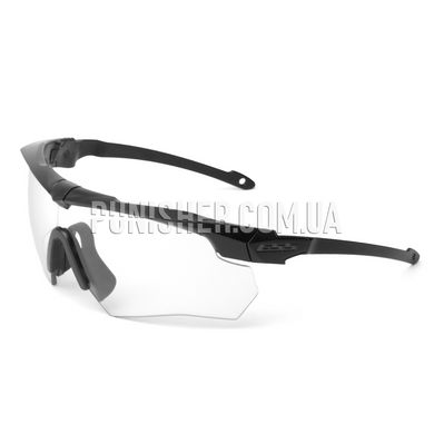 Балістичні окуляри ESS Crossbow Suppressor з прозорою лінзою, Чорний, Прозорий, Окуляри