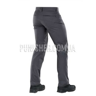 M-Tac Tactical Proton Flex Rip-stop Dark Grey Trousers, Dark Grey, Small Regular