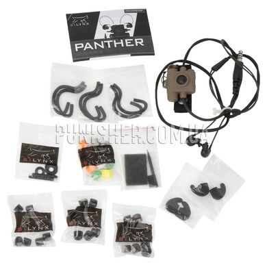 Комплект гарнитуры Silynx Panther Headset, Coyote Tan