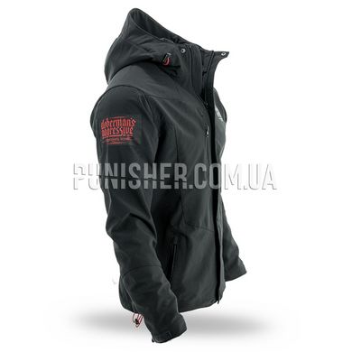 Куртка Dobermans Aggressive Offensive Premium Softshell, Чорний, Medium