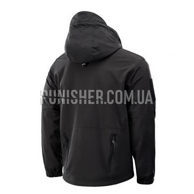 M-Tac Soft Shell Black Jacket with liner, Black, Small