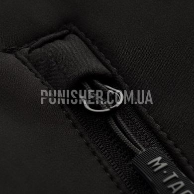 M-Tac Soft Shell Black Jacket with liner, Black, Large