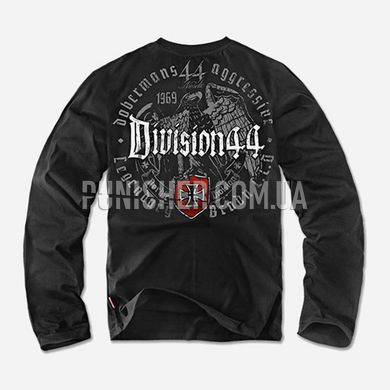 Dobermans Aggressive Division LS64BK Longsleeve, Black, Medium