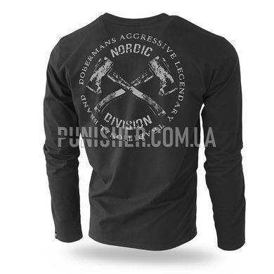 Лонгслив Dobermans Aggressive Hatchet, Черный, X-Large